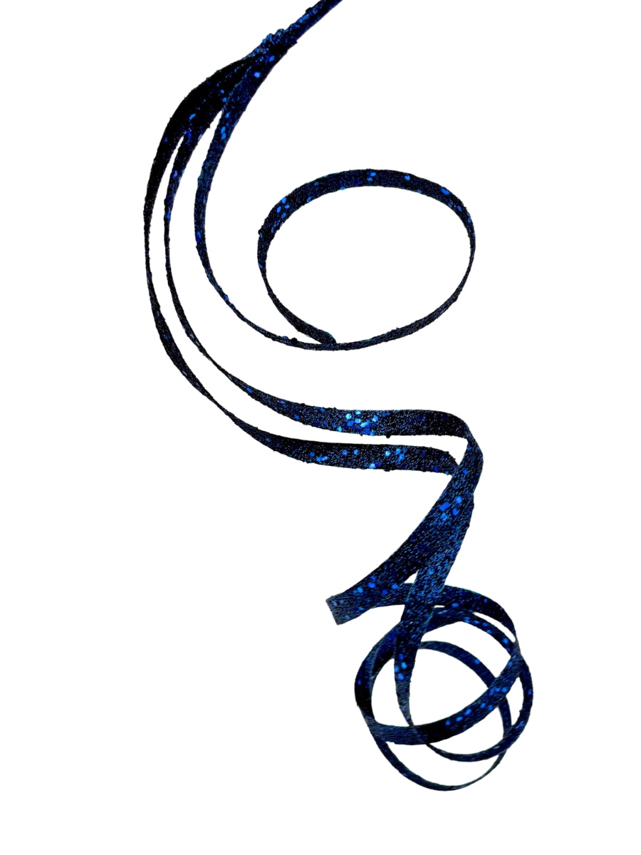 Glitter Spiral Ribbon Spray 25''